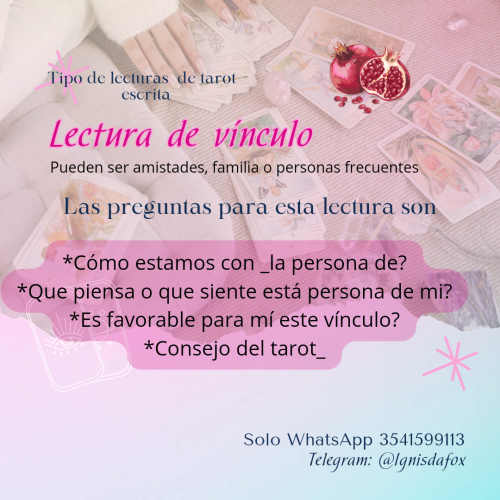 vínculos PS Lectura de vínculo